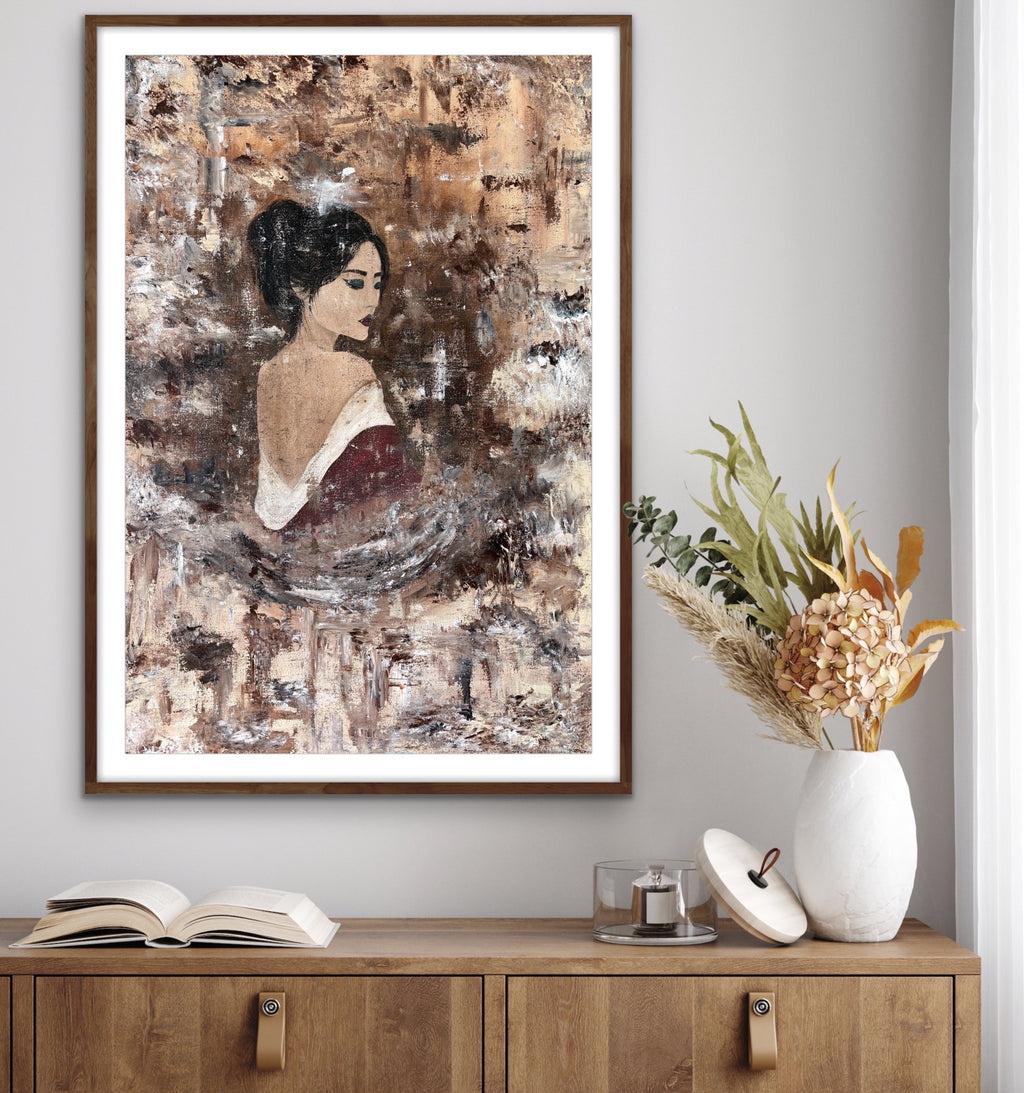 Somber III Print