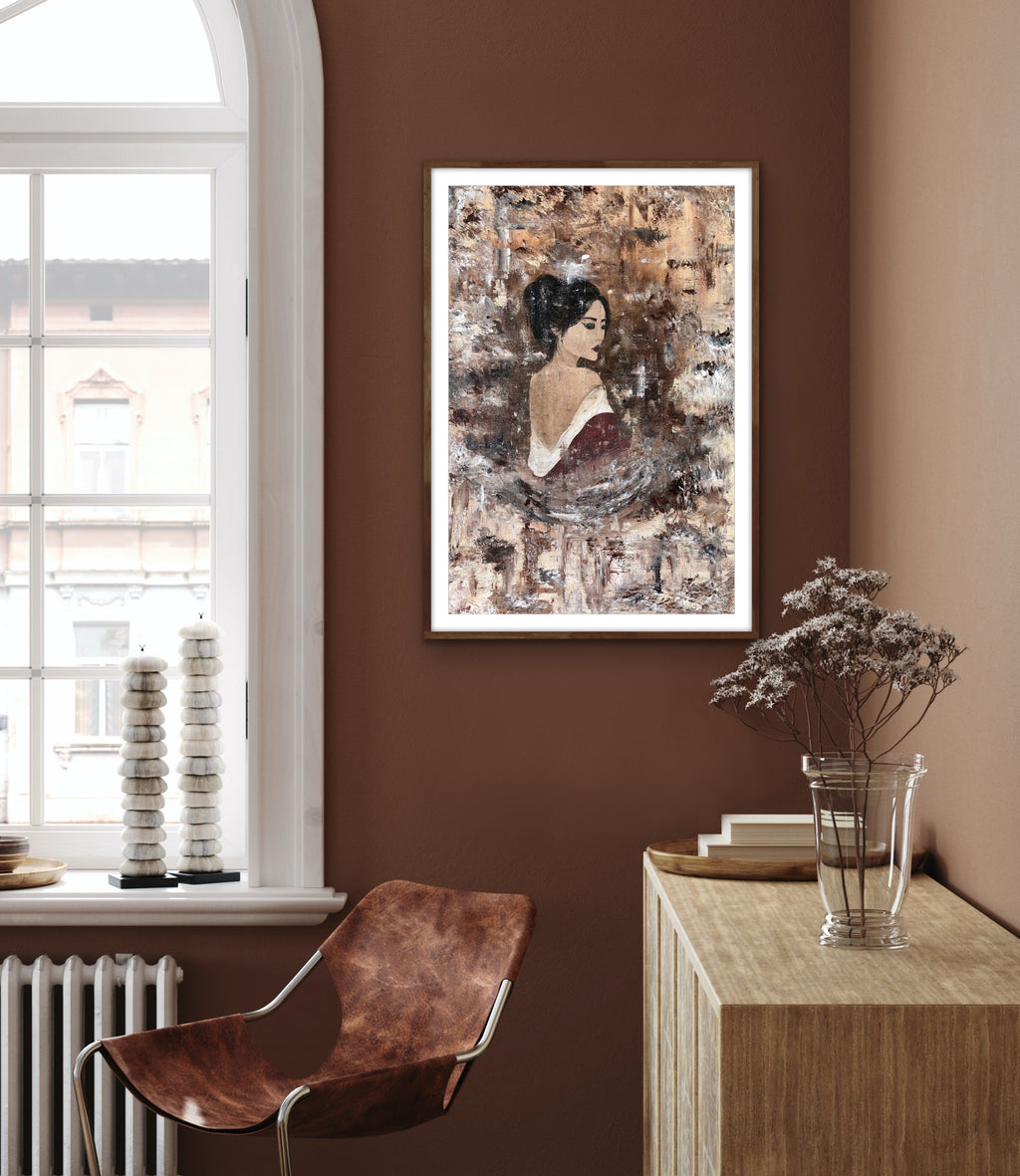 Somber III Print